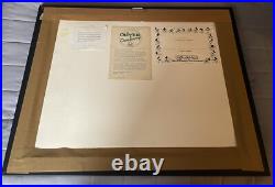 Oliver and Company Disney Original Production Cel 1988 Multi-layer Cel