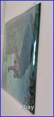 Orig. Disney Goliath II Production Animation Crocodile Cel Tick Tock Peter Pan