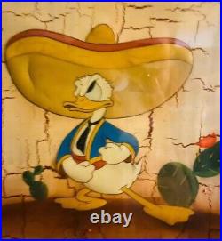 Original 1934 Disney Animation Cell Of Don Donald