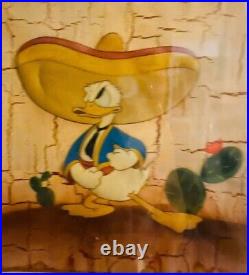 Original 1934 Disney Animation Cell Of Don Donald
