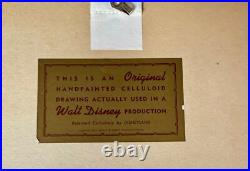 Original 1967 JUNGLE BOOK walt disney production BALOO & KAA CEL