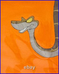 Original 1967 JUNGLE BOOK walt disney production KAA CEL