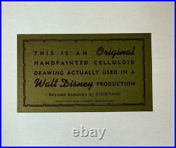 Original 1967 JUNGLE BOOK walt disney production KAA CEL