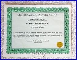 Original 1984 Production Cel and Drawing of Minnie Mouse Original 1984 Production Cel and Drawing of Minnie Mouse