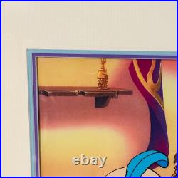 Original Aladdin Jasmine Abu Sultan Animation Cel 1994 Aladdin TV Series COA