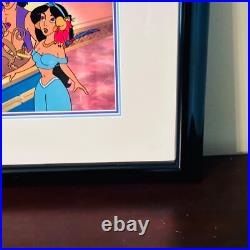 Original Aladdin Jasmine Abu Sultan Animation Cel 1994 Aladdin TV Series COA