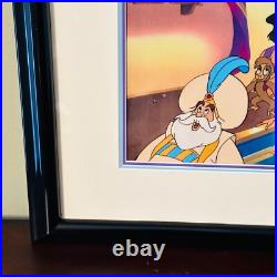 Original Aladdin Jasmine Abu Sultan Animation Cel 1994 Aladdin TV Series COA