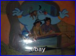 Original Aladdin + Production Cel Walt Disney TV Show Aladdin Series
