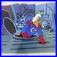 Original Animation Cel DuckTales Where No Duck Has Gone Before Major Courage