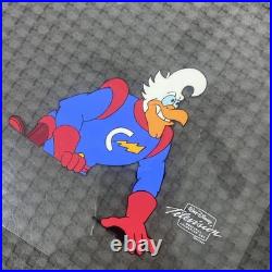 Original Animation Cel DuckTales Where No Duck Has Gone Before Major Courage