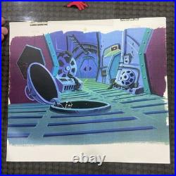 Original Animation Cel DuckTales Where No Duck Has Gone Before Major Courage