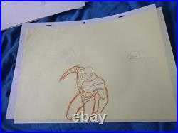 Original Avengers Earth's Mightiest Heroes Animation Production Drawing Cap