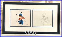 Original Bonkers D Bobcat Production Drawing & Animation Cel Walt Disney TV Show