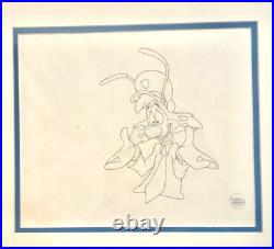 Original Bonkers D Bobcat Production Drawing & Animation Cel Walt Disney TV Show