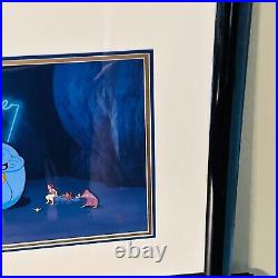 Original Disney Aladdin Applause Limited Edition Cel 44/500 Measures 23'' x 28'