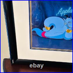 Original Disney Aladdin Applause Limited Edition Cel 44/500 Measures 23'' x 28'