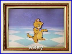 Original Disney Animation Art Production Cel of Toulouse from The Aristocats