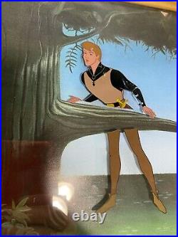 Original Disney Cinderella Prince Phillip Production Cel