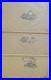 Original Disney Donald Duck Drawings Set of 3 Animation Art #58 #59 #63