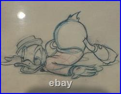 Original Disney Donald Duck Drawings Set of 3 Animation Art #58 #59 #63