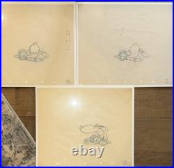 Original Disney Donald Duck Drawings Set of 3 Animation Art #58 #59 #63