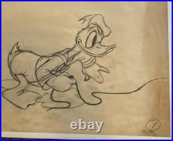 Original Disney Donald Duck Production Drawing Sketch Animation Art #1 #1G set