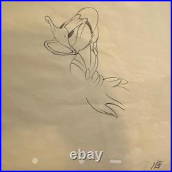Original Disney Donald Duck Production Drawing Sketch Animation Art #1 #1G set