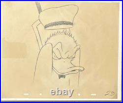 Original Disney Donald Duck Production Drawing Sketch Animation Art #23