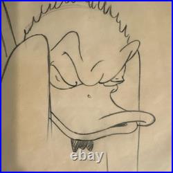 Original Disney Donald Duck Production Drawing Sketch Animation Art #23