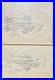 Original Disney Donald Duck Production Sketches Set of 2 Animation Art #49 51