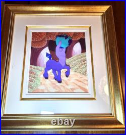 Original Disney Fantasia Animation Cel Centaur/Hand Painted Background