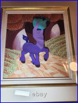 Original Disney Fantasia Animation Cel Centaur/Hand Painted Background