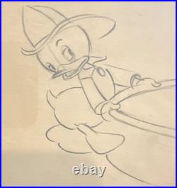 Original Disney Huey, Dewey, and Louie Production Drawing Animation Art #97