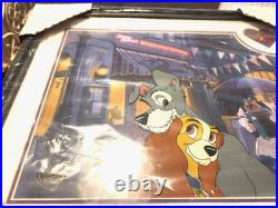 Original Disney Lady And The Tramp Animation Cel Ink and Paint Dept Original Disney Lady And The Tramp Animation Cel Ink and Paint Dept