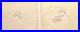 Original Disney Mickey Mouse Production Drawings Set of 2 Animation Art #28 105