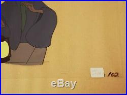 Original Disney The Fox And The Hound Cel Hand Painted Production Art Animation