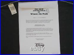 Original Disney Winnie Production Cel The New Adventures of Winnie the Pooh wCer