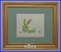 Original Disney Winnie the Pooh and A Day For Eeyore Production Cel of Rabbit