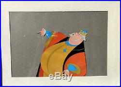 Original Disney hand-painted 1959 Sleeping Beauty production cel King Hubert