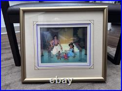 Original Disney's Aladdin Tv Series Animation Production Cel 1990's