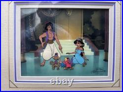 Original Disney's Aladdin Tv Series Animation Production Cel 1990's