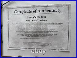 Original Disney's Aladdin Tv Series Animation Production Cel 1990's