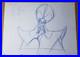 Original Jafar Animation Production Drawing Disney Aladdin