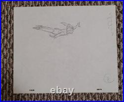 Original Peter Pan Peanut Butter Commercial Production Drawing Animation Art 50s