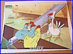 Original Production Background (1943) cels Porky Pig Clampett Chuck Jones Disney