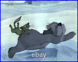 Original Production Cel (Disneyland Art Corner Piece) of Colonel and Sergeant Ti