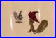 Original Production Cel (Disneyland Art Corner Piece) of Owl and Squirrel from S