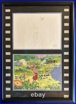 Original Production Cel & Drawing From Pooh's Grand Adventure