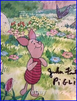 Original Production Cel & Drawing From Pooh's Grand Adventure