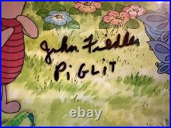 Original Production Cel & Drawing From Pooh's Grand Adventure